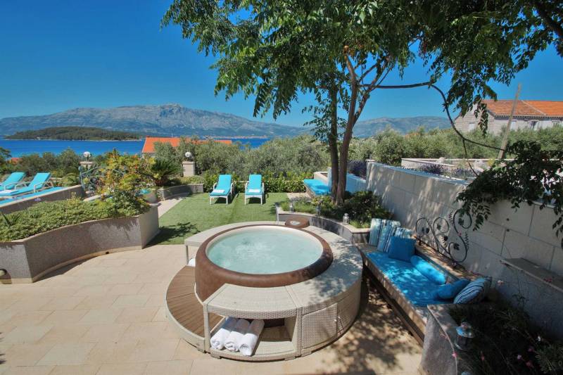 Villa Korkyra mit Pool Korčula