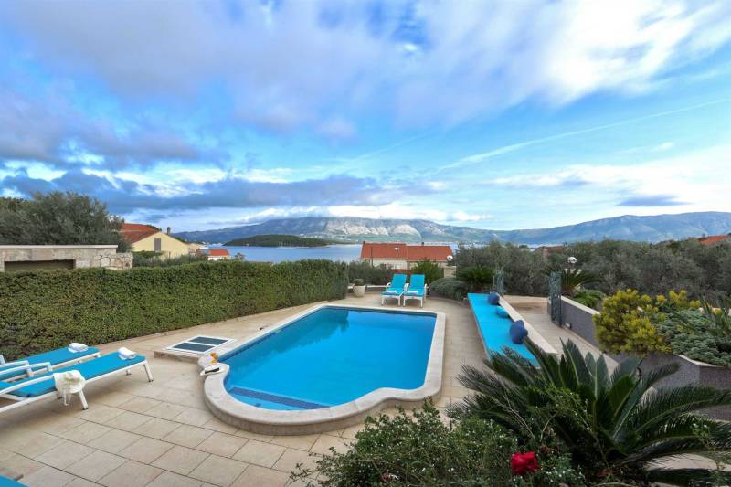 Villa Korkyra mit Pool Korčula
