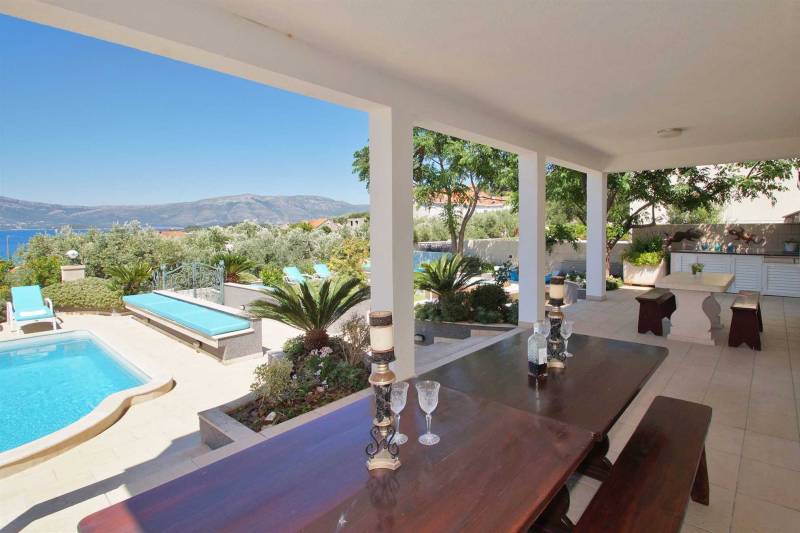 Villa Korkyra mit Pool Korčula