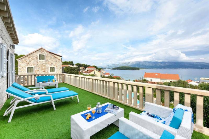 Villa Korkyra mit Pool Korčula