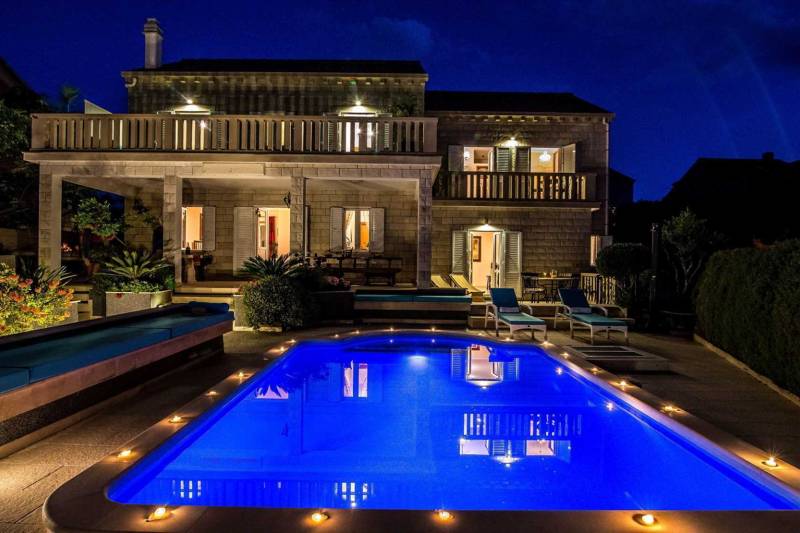 Villa Korkyra mit Pool Korčula