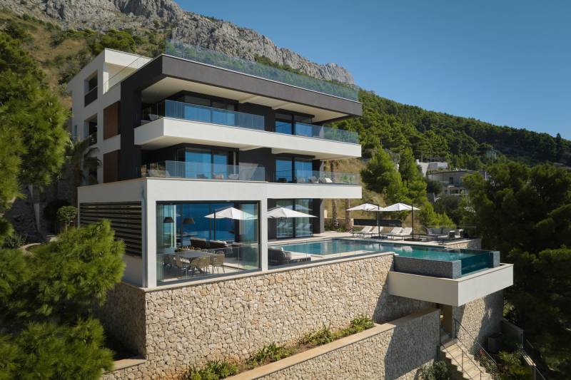 Luxury Villa Adria Jewel with Pool Omiš