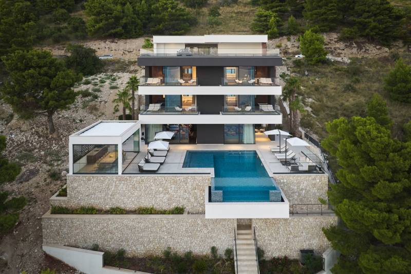 Luxury Villa Adria Jewel with Pool Omiš