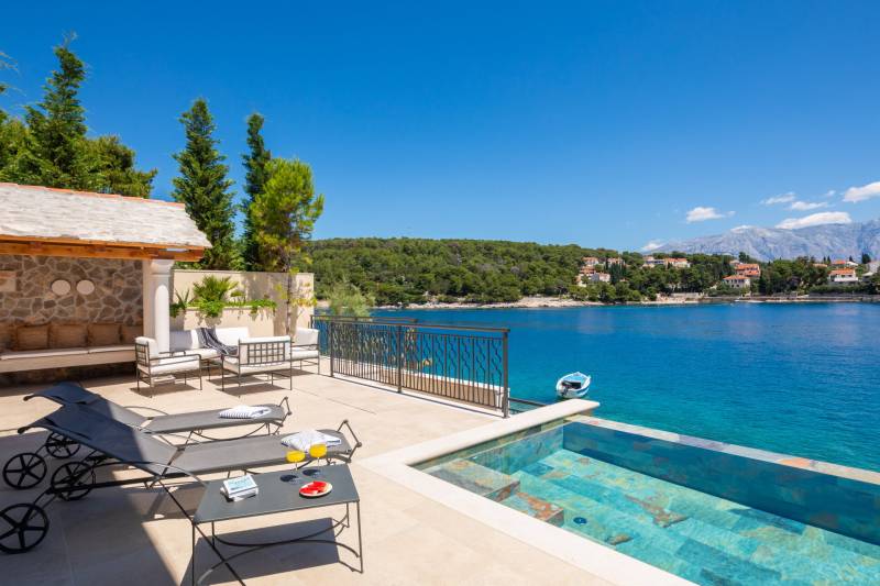 Strandvilla Sea La Vie med Basseng Brač