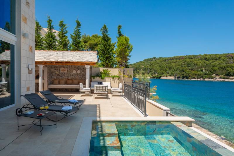 Strandvilla Sea La Vie med Basseng Brač