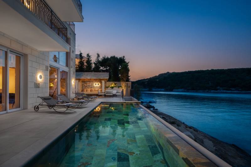 Strandvilla Sea La Vie med Basseng Brač