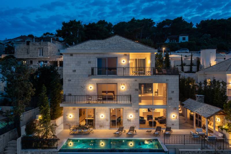 Strandvilla Sea La Vie med Basseng Brač