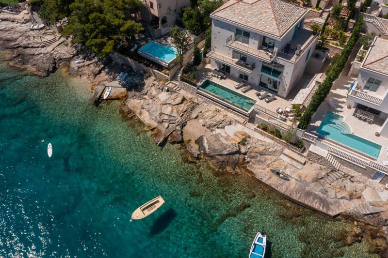 Strandvilla Sea La Vie med Basseng Brač