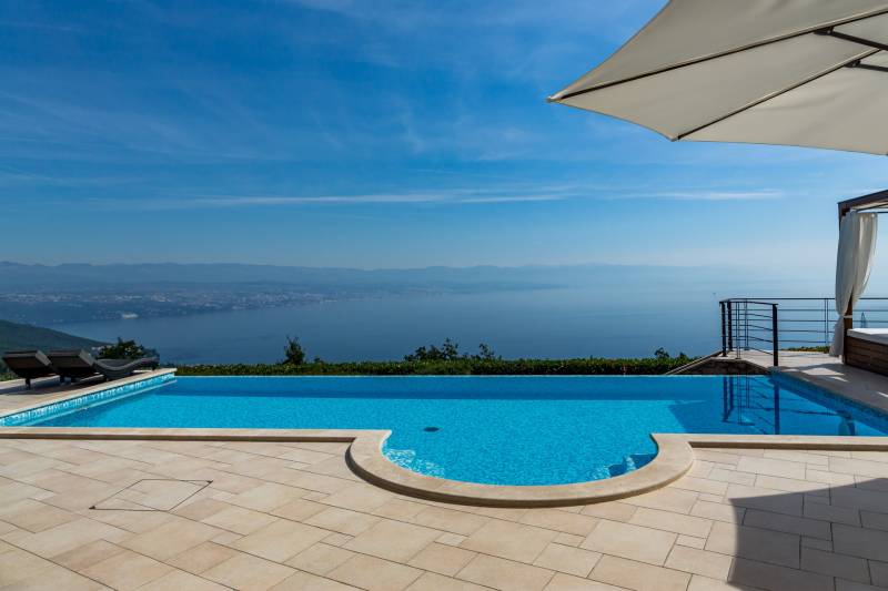 Luxusvilla Arcade mit Pool Opatija