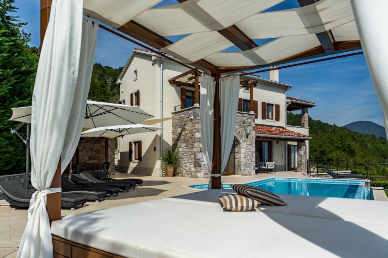 Luxusvilla Arcade mit Pool Opatija