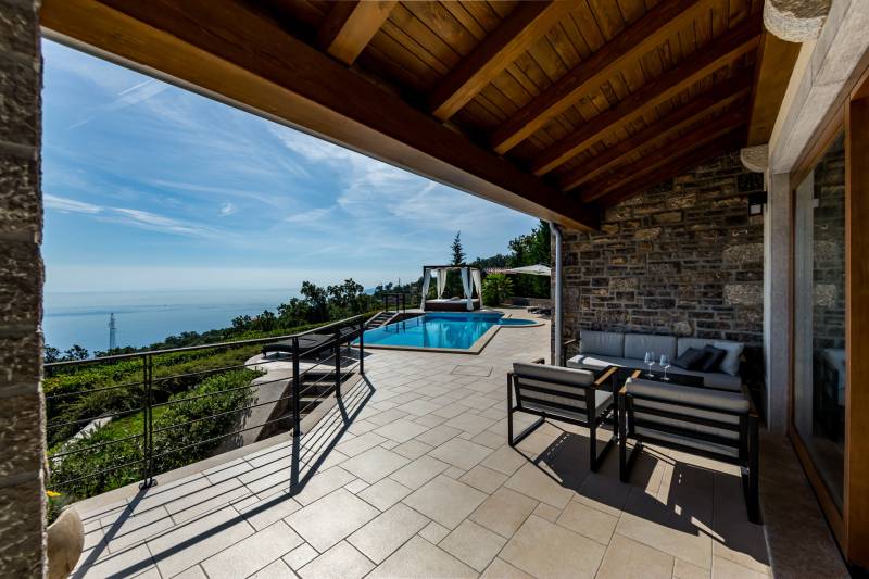 Luxusvilla Arcade mit Pool Opatija