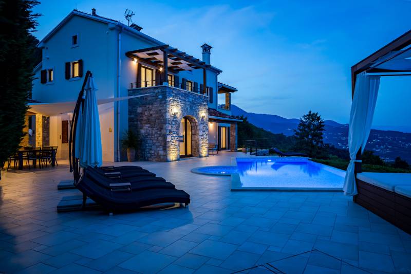 Luxusvilla Arcade mit Pool Opatija