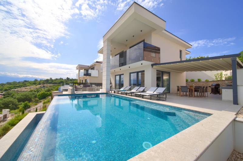 Luxusvilla Mariblue mit Pool Krk