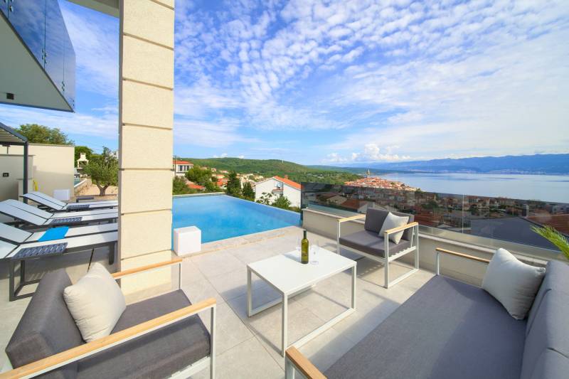 Luxusvilla Mariblue mit Pool Krk