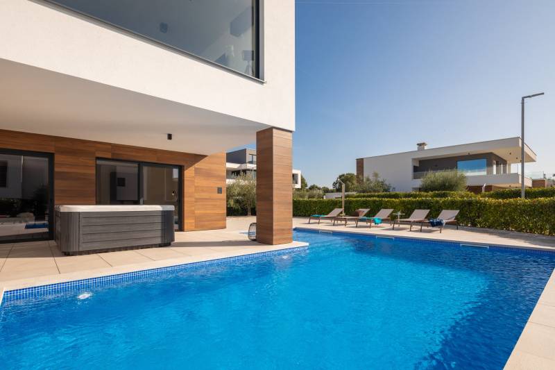 Villa Old Olive Quarta med Basseng Pula