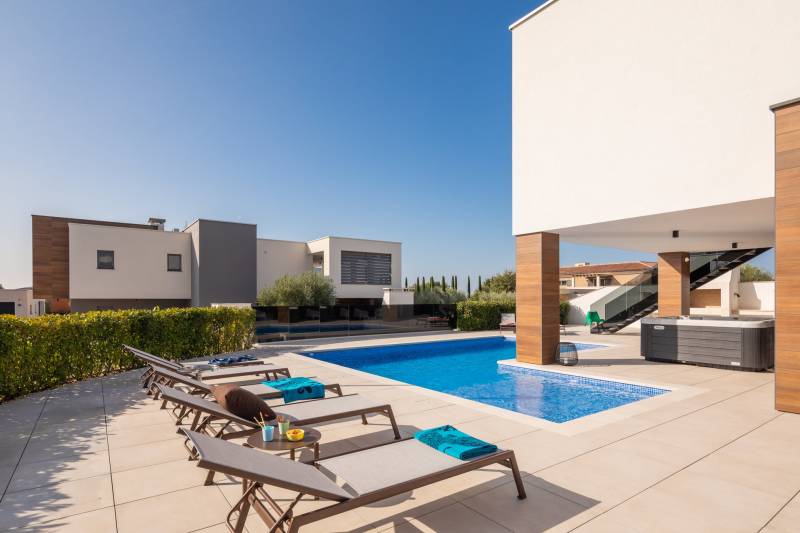 Villa Old Olive Quarta med Basseng Pula