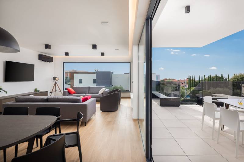 Villa Old Olive Quarta med Basseng Pula