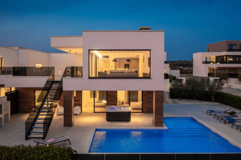 Villa Old Olive Quarta med Basseng Pula