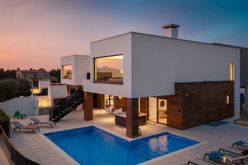 Villa Old Olive Quarta med Basseng Pula