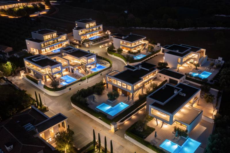 Villa Old Olive Quarta med Basseng Pula