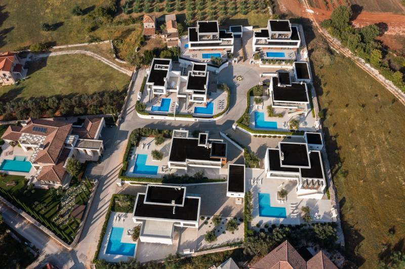 Villa Old Olive Quarta med Basseng Pula