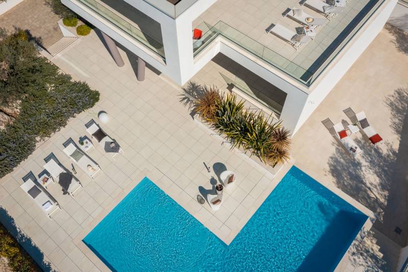 Villa Old Olive Prima med Basseng Pula