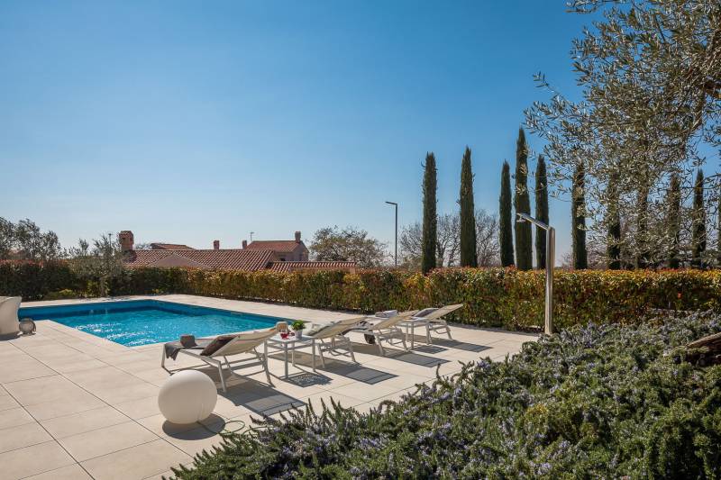 Villa Old Olive Prima med Basseng Pula