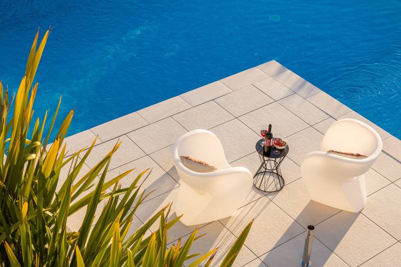 Villa Old Olive Prima med Basseng Pula