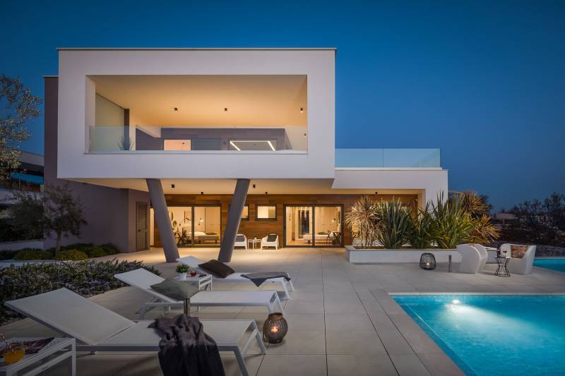 Villa Old Olive Prima med Basseng Pula