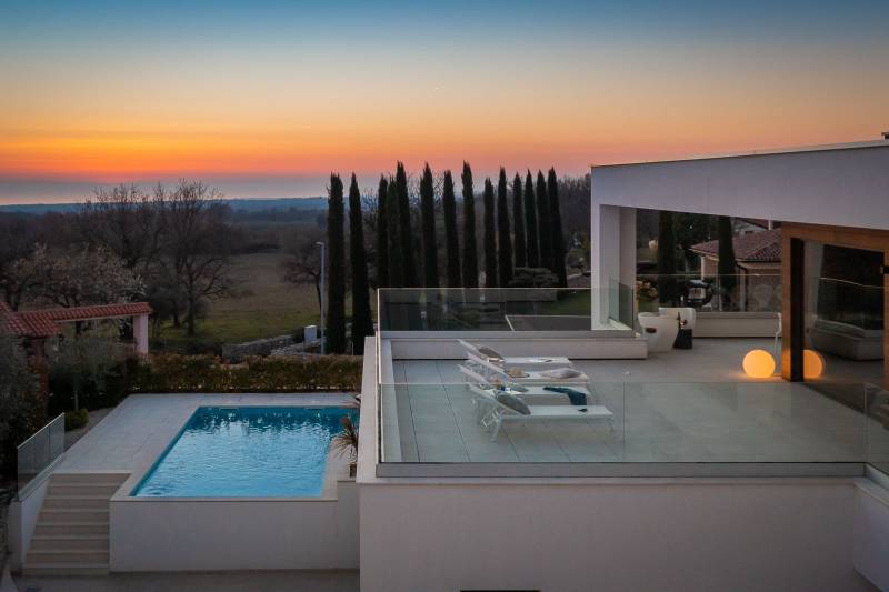 Villa Old Olive Prima med Basseng Pula