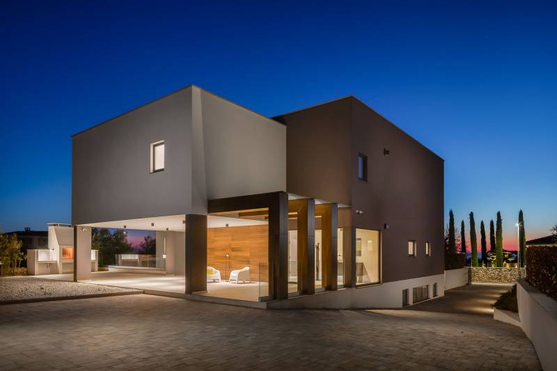 Villa Old Olive Prima med Basseng Pula
