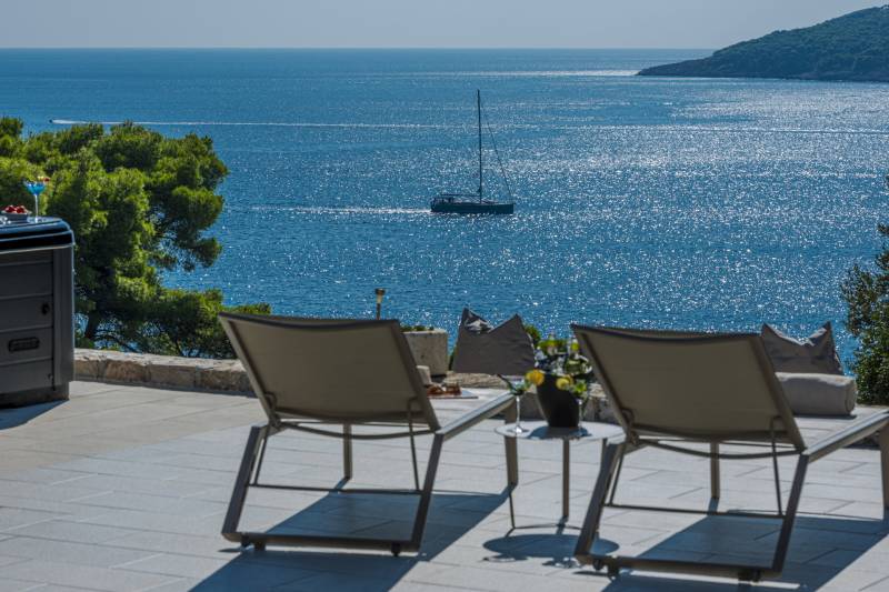Willa Vivid Sea z Basenem Dubrovnik