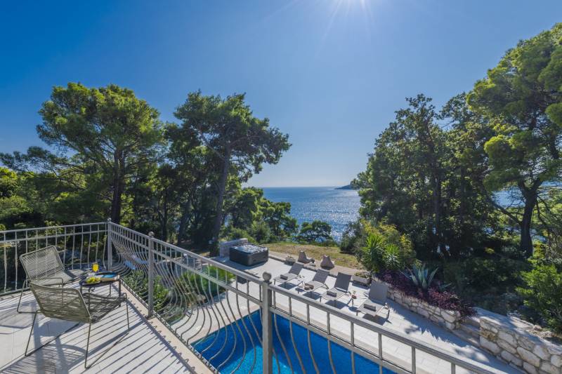 Willa Vivid Sea z Basenem Dubrovnik