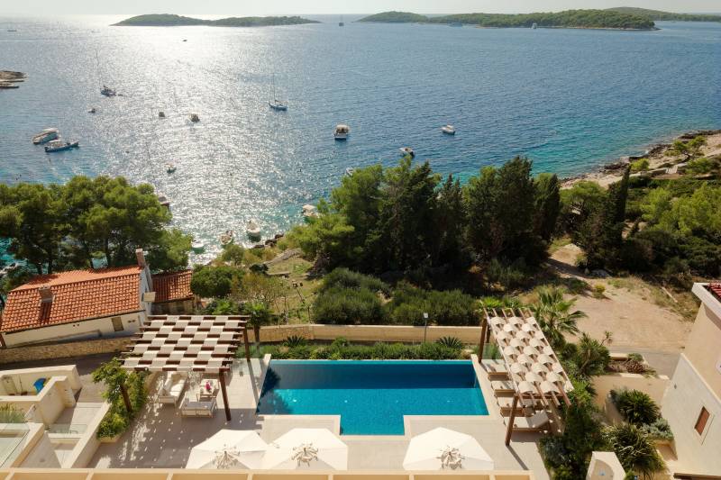 Luksusvilla Hvar Suprema med Basseng Hvar