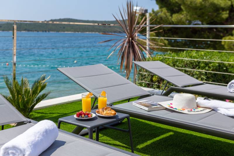 Strandvilla Mona Lisa mit Pool Šibenik