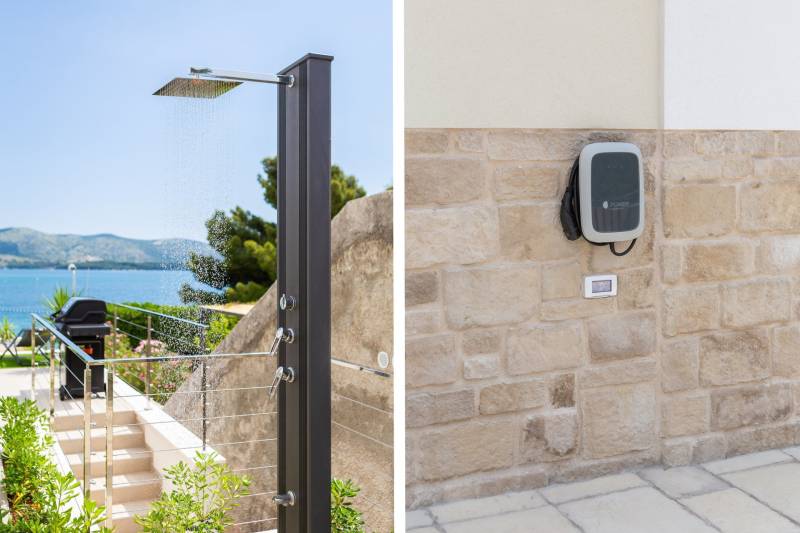 Strandvilla Mona Lisa mit Pool Šibenik
