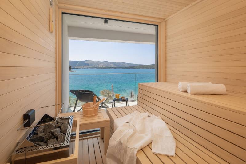 Strandvilla Mona Lisa mit Pool Šibenik
