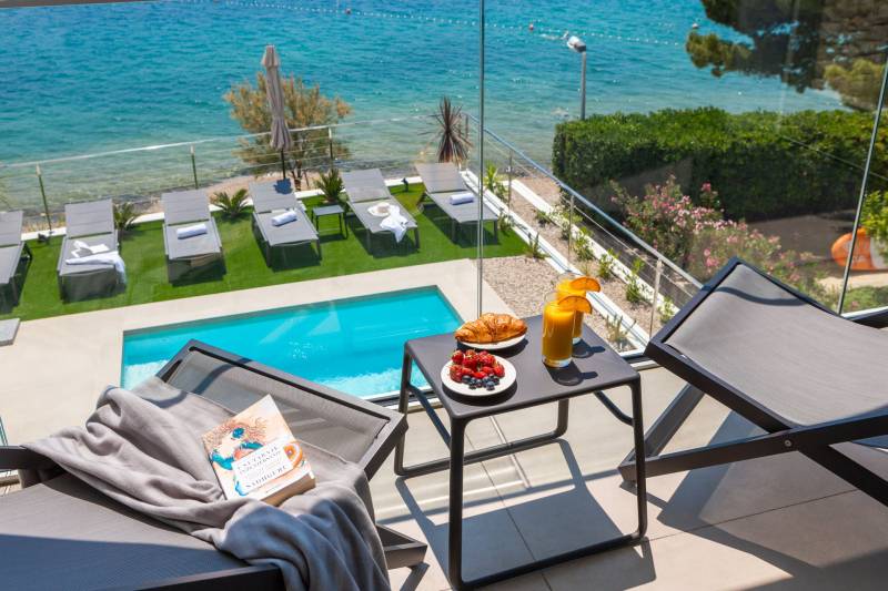 Strandvilla Mona Lisa mit Pool Šibenik