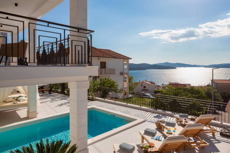 Luksusvilla de Mar med Basseng Trogir