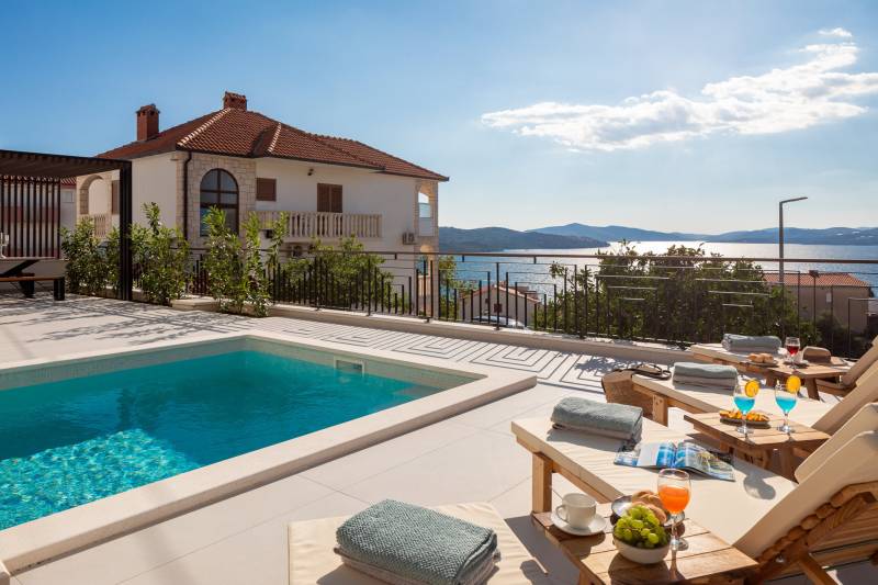 Luksusvilla de Mar med Basseng Trogir