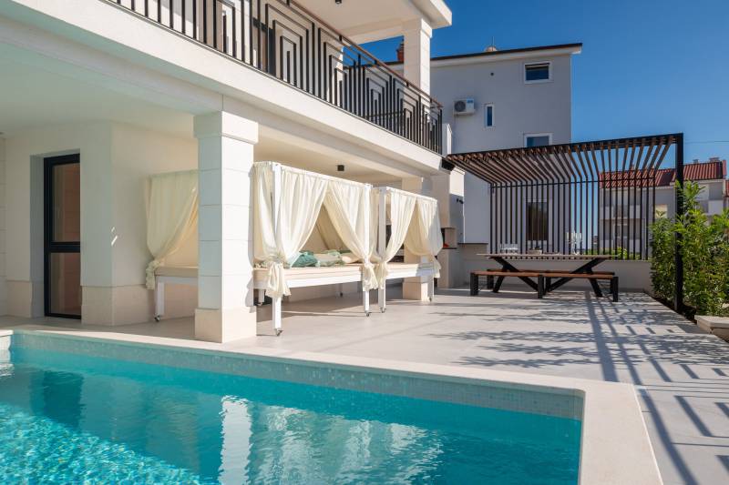 Luksusvilla de Mar med Basseng Trogir
