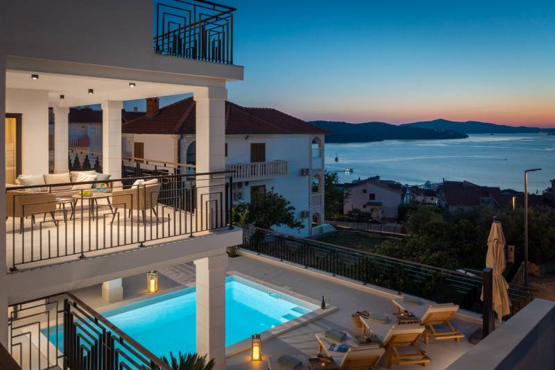 Luksusvilla de Mar med Basseng Trogir
