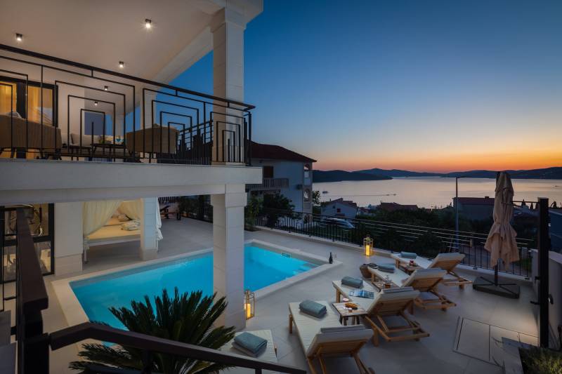 Luksusvilla de Mar med Basseng Trogir