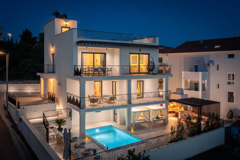 Luksusvilla de Mar med Basseng Trogir
