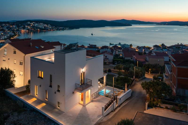 Luksusvilla de Mar med Basseng Trogir