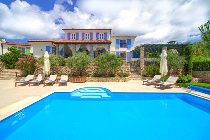 Villa Flower Escape mit Pool Krk