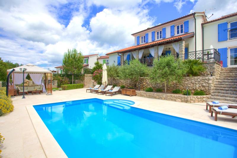 Villa Flower Escape mit Pool Krk