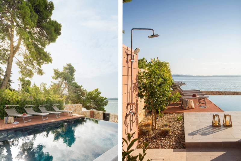Strandvilla Blue Voyage mit Pool Zadar