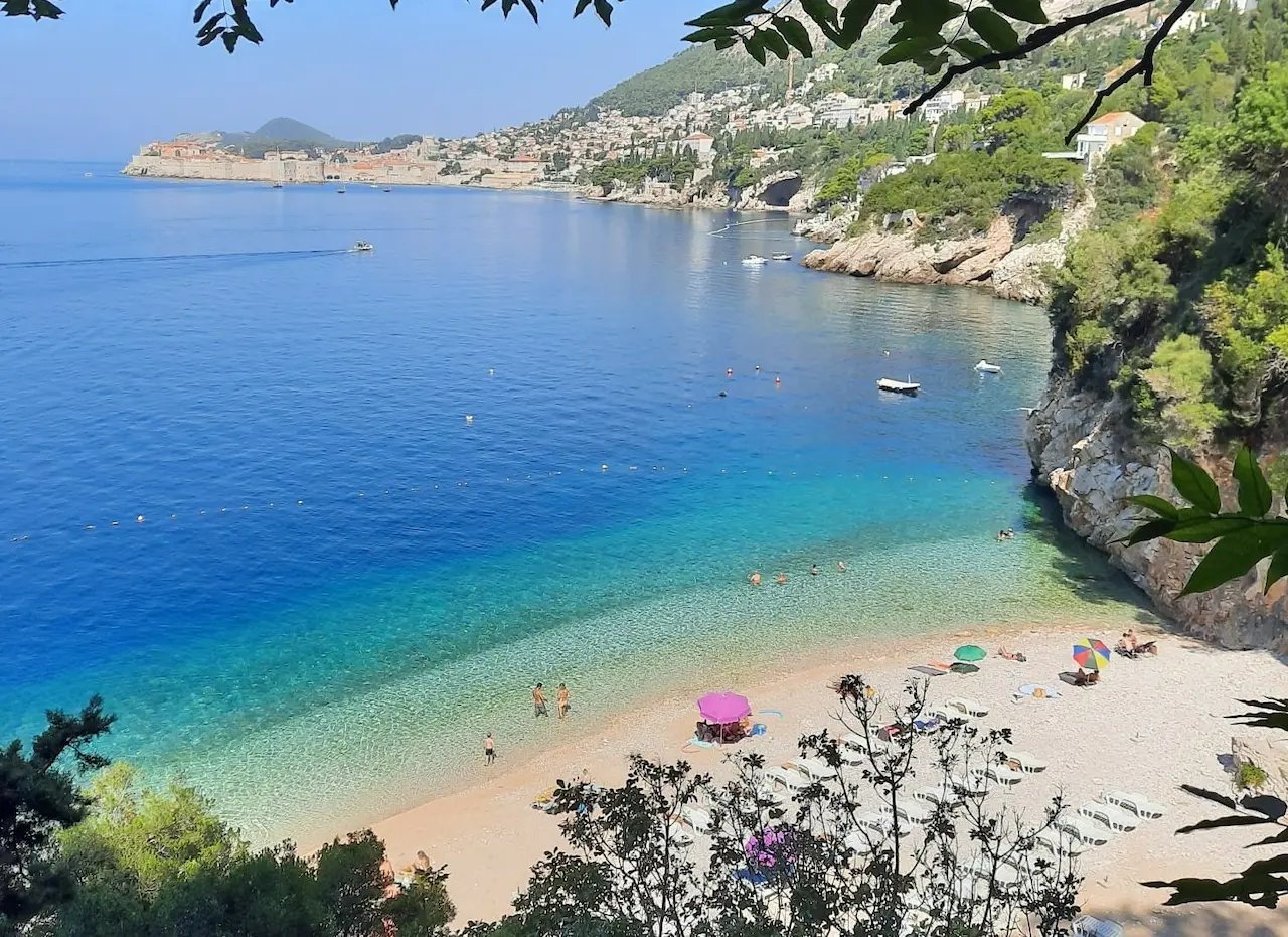 Sveti Jakov beach in Dubrovnik