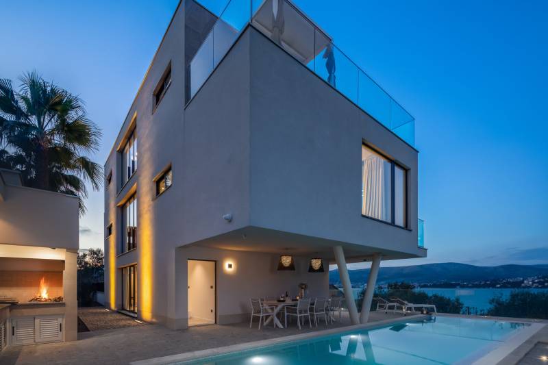 Luksuzna Vila Glass s Bazenom Trogir